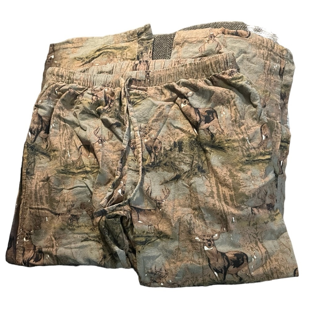 Cold Storage Fleece Cammo Lounge Wear Pants Sz 2XL
